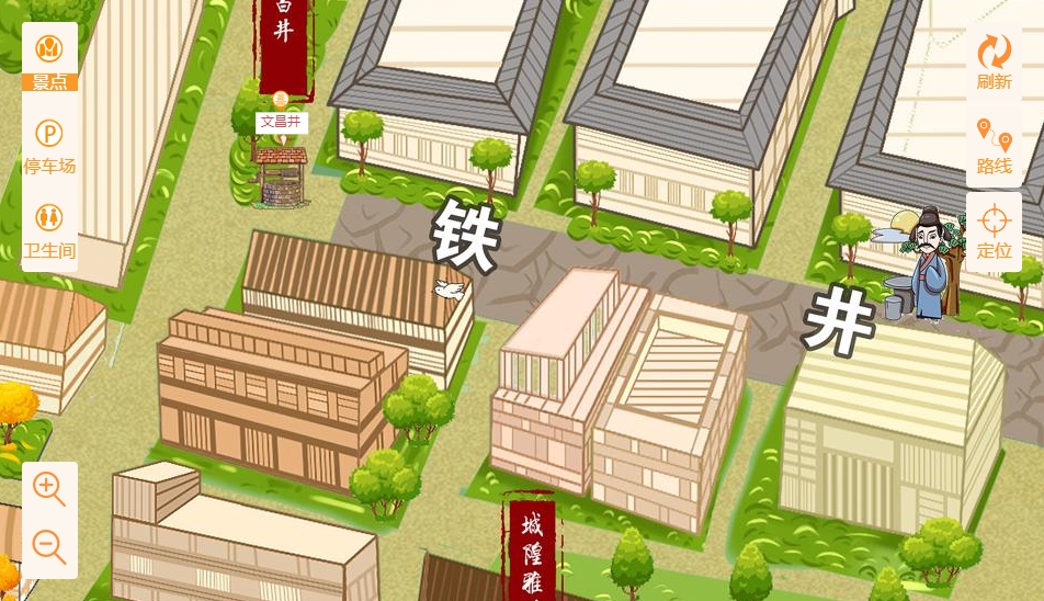 通江智慧景区：手绘地图与语音导览的完美融合