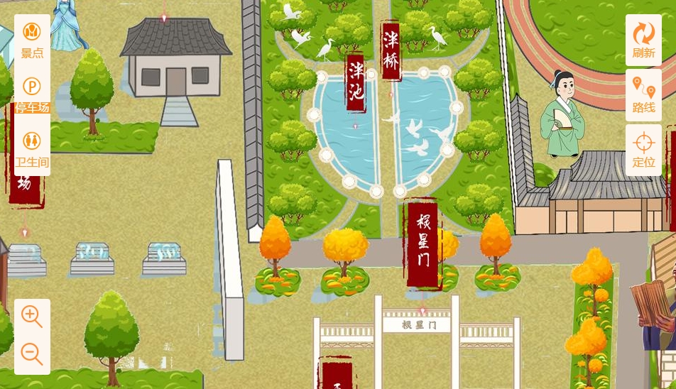 通江手绘地图景区语音讲解导览系统：智慧景区建设的基石