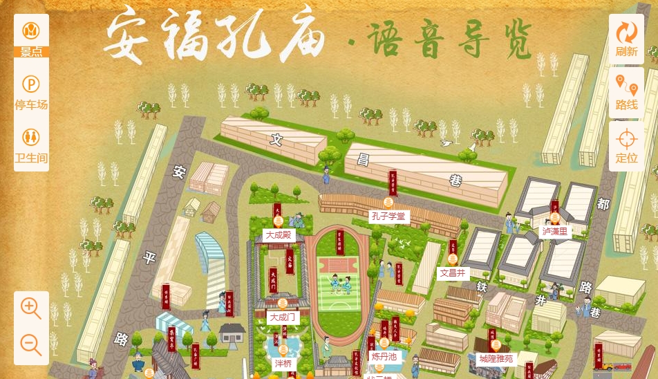 通江手绘地图：智慧景区智能化服务的延伸